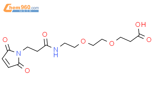 MIPA-PEG2-丙酸结构式图片|756525-98-1结构式图片