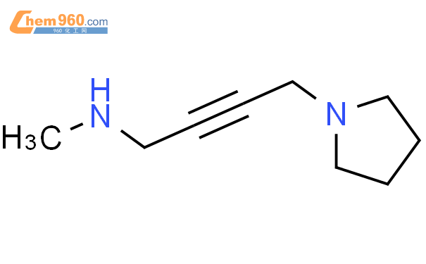 N-methyl-4-pyrrolidin-1-ylbut-2-yn-1-amine