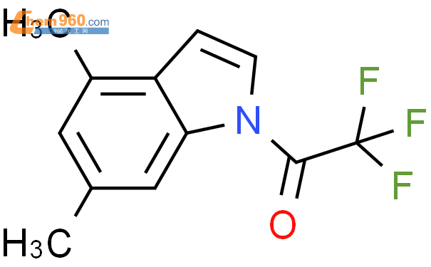 1-(4,6-Dimethyl-1H-indol-1-yl)-2,2,2-trifluoroethanone