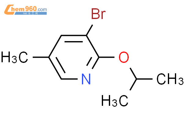 3-溴-2-异丙氧基-5-甲基吡啶结构式图片|760207-86-1结构式图片