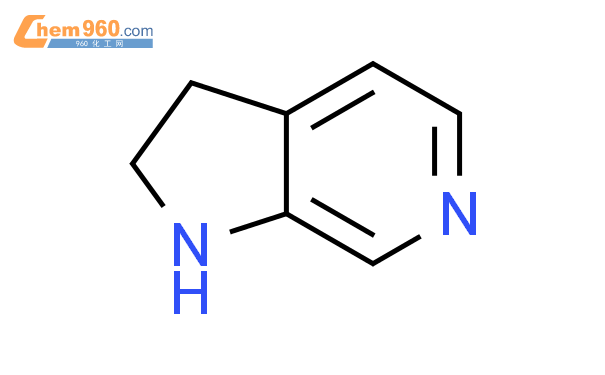 2,3-二氢-1H-吡咯并[2,3-C]吡啶结构式图片|760919-39-9结构式图片