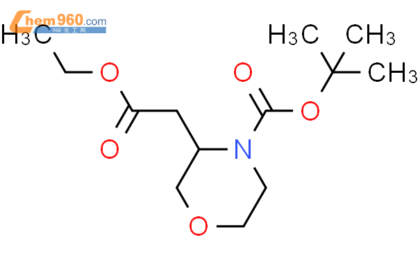 (s)-3-(2-乙氧基-2-氧代乙基)吗啉-4-羧酸叔丁酯
