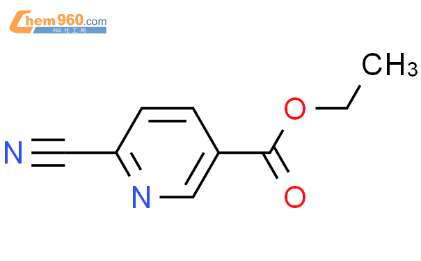 6-氰基烟酸乙酯结构式图片|76196-79-7结构式图片