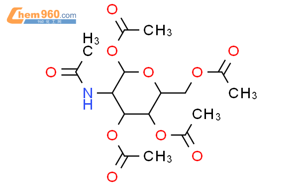 D-半乳糖胺五乙酸酯结构式图片|76375-60-5结构式图片