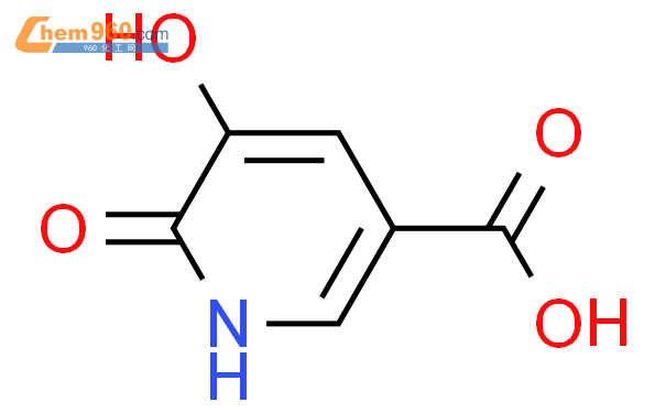 5-羟基-6-氧代-1,6-二氢吡啶-3-甲酸结构式图片|76470-35-4结构式图片