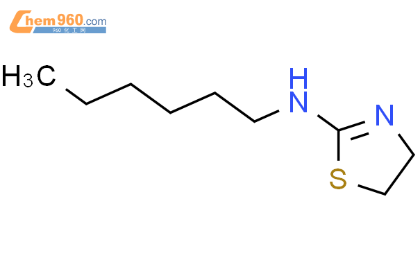 76495 22 2n Hexyl 45 Dihydro 13 Thiazol 2 Amine化学式、结构式、分子式、mol