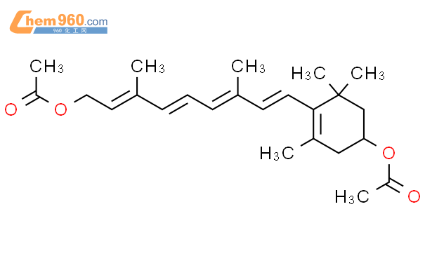 外消旋全-反式3-(乙酰氧基)视黄醇乙酸酯