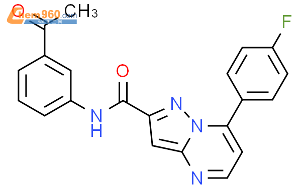 768289 62 9 7 4 Fluoro Phenyl Pyrazolo 1 5 A Pyrimidine 2 Carboxylic