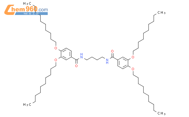 770721-47-6,BENZAMIDE, N,N'-1,4-BUTANEDIYLBIS[3,4-BIS(DECYLOXY)-化学式、结构式 ...