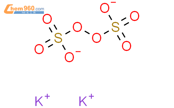过硫酸钾, 用于分析结构式图片