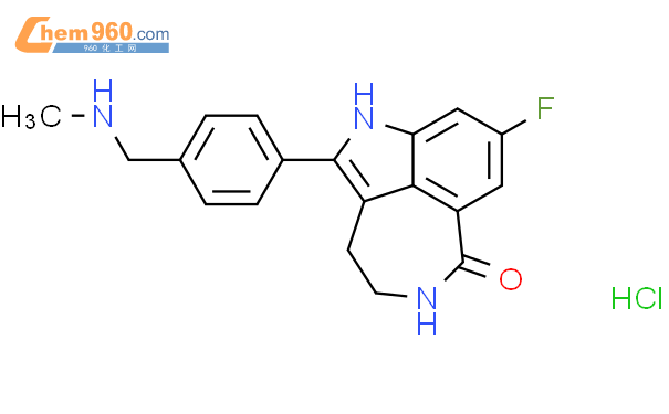 8-fluoro-1,3,4,5-tetrahydro-2-[4-[(methylamino)methyl]phenyl]-6H-Pyrrolo[4,3,2-ef][2]benzazepin-6-one hydrochloride