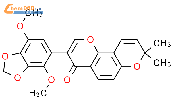 7731-08-0_4H,8H-Benzo[1,2-b:3,4-b']dipyran-4-one,3-(4,7-dimethoxy-1,3 ...