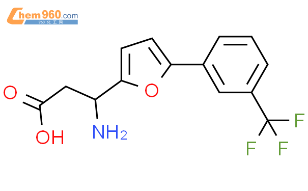 3-氨基-3-[5-(3-三氟甲基苯基)-2-呋喃]-丙酸