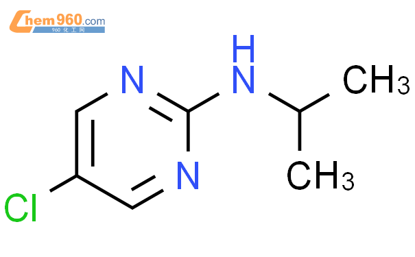 5-氯-N-(1-甲基乙基)-2-嘧啶胺结构式图片|77476-96-1结构式图片