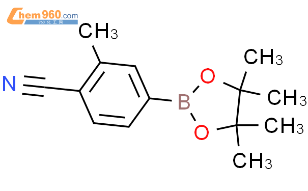 2-甲基-4-(4,4,5,5-四甲基-1,3,2-二噁硼烷-2-基)苯甲腈