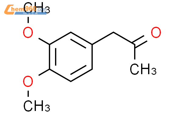 3,4-二甲氧基苯丙酮结构式图片|776-99-8结构式图片