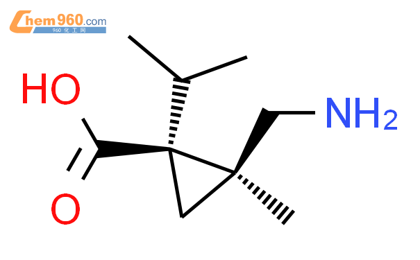 (1r,2r)-rel-(9ci)-2-(氨基甲基)-2-甲基-1-(1-甲基乙基)-环丙烷羧酸