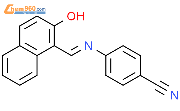 77761 38 7benzonitrile 4 2 Hydroxy 1 Naphthalenylmethylene Amino 化学式、结构式、分子式、mol 960化工网 6796