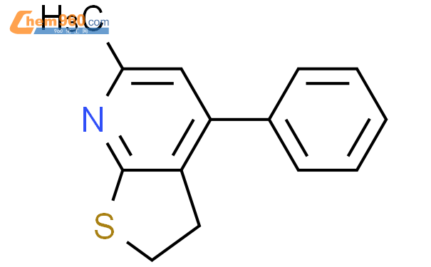 777939-26-1,(9CI)-2,3-二氢-6-甲基-4-苯基-噻吩并[2,3-b]吡啶化学式、结构式、分子式、mol – 960化工网