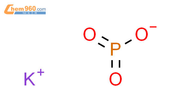 偏磷酸钾结构式图片|7790-53-6结构式图片