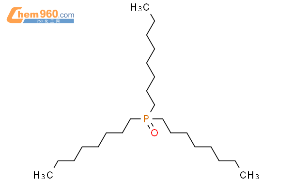 三正辛基氧膦结构式图片|78-50-2结构式图片