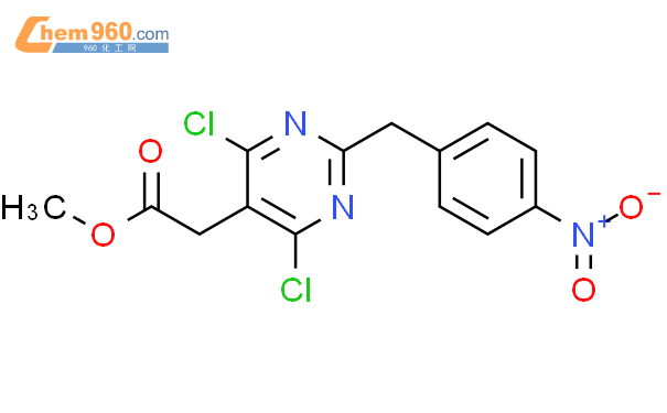 2-对硝基苯甲基-4,6-二氯-5-嘧啶乙酸甲酯