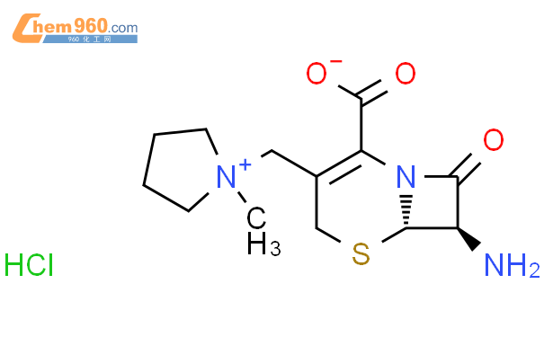 (R,R)-7-AMINO-3-(1-METHYLPYRROLIDINIO)METHYL-3-CEPHEM-4-CARBOXYLATE HCL