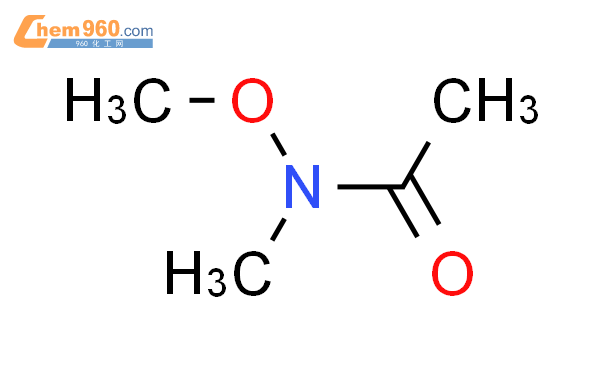 N-甲氧基-N-甲基乙酰胺结构式图片|78191-00-1结构式图片