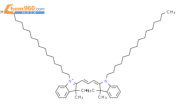 DiIC16(3) [1,1'-Dihexadecyl-3,3,3',3'-tetramethylindocarbocyanine perchlorate] 