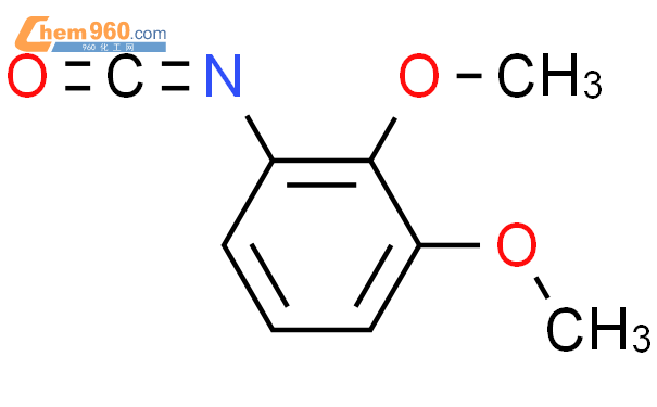 78645 88 2benzene 1 Isocyanato 23 Dimethoxy 化学式、结构式、分子式、mol 960化工网 