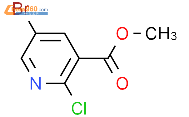 5-溴-2-氯烟酸甲酯结构式图片|78686-79-0结构式图片