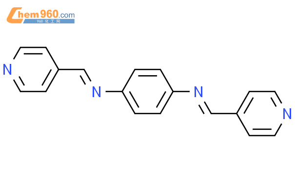 1-pyridin-4-yl-N-[4-(pyridin-4-ylmethylideneamino)phenyl]methanimine