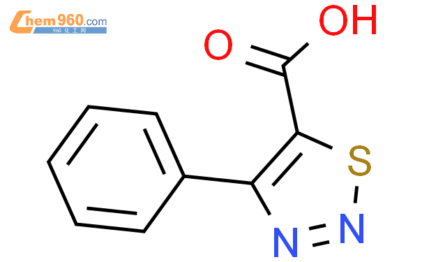 4-苯基-1,2,3-噻二唑-5-甲酸