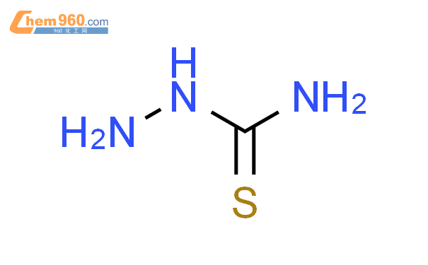 氨基硫脲结构式图片|79-19-6结构式图片
