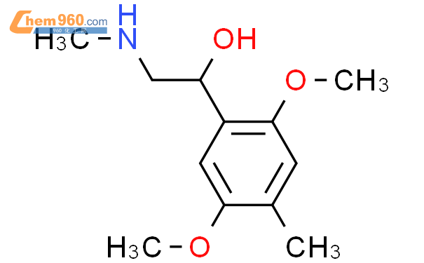 (9ci)-2,5-二甲氧基-4-甲基-alpha-[(甲基氨基)甲基]-苯甲醇
