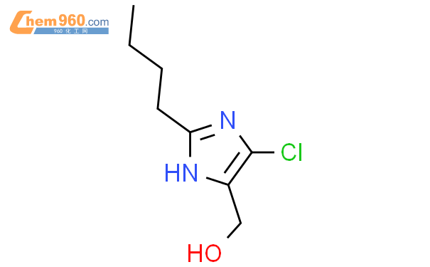 2-正丁基-4(5)-氯-5(4)-甲酰基咪唑