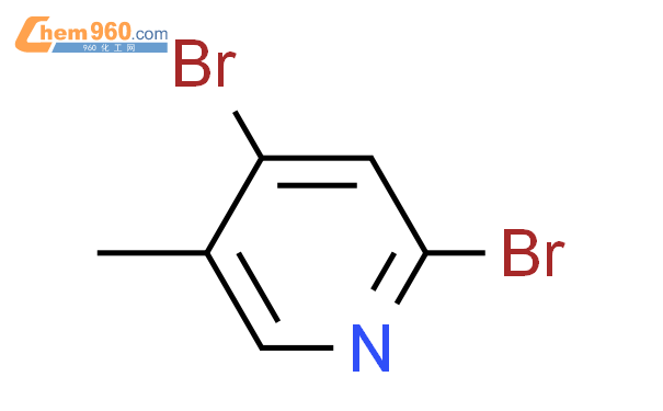 2,4-二溴-5-甲基吡啶结构式图片|79055-50-8结构式图片