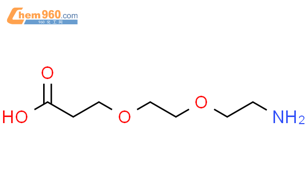 氨基二聚乙二醇羧乙基结构式图片|791028-27-8结构式图片