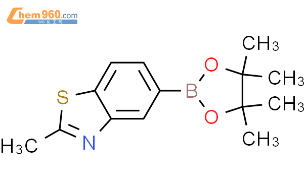 2-methyl-5-(4,4,5,5-tetramethyl-[1,3,2]dioxaborolan-2-yl)benzothiazol