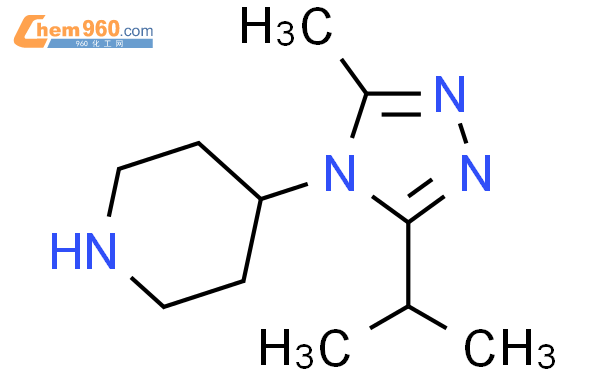 4-(3-异丙基-5-甲基-4H-1,2,4-噻唑-4-基)哌啶