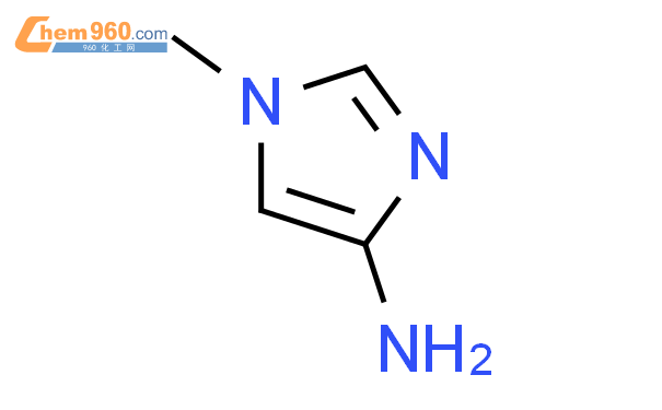 1-甲基-1H-咪唑-4-胺结构式图片|79578-98-6结构式图片