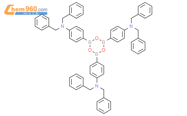 796857 59 5 Benzenemethanamine N N N 2 4 6 Boroxintriyltri 4 1 Phenylene Tris[n