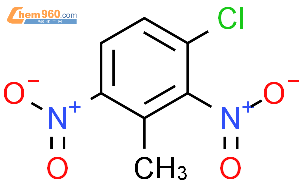 3-氯-2,6-二硝基甲苯結構式圖片|79913-56-7結構式圖片