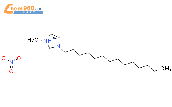 1-十四烷基-3-甲基咪唑硝酸盐结构式图片|799246-94-9结构式图片