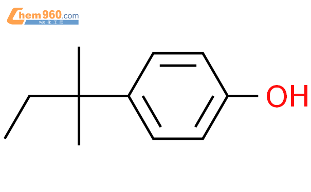 对叔戊基苯酚结构式图片|80-46-6结构式图片