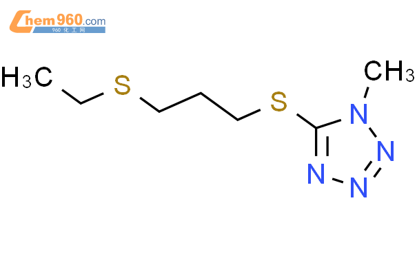 80086-97-1_1H-Tetrazole,5-[[3-(ethylthio)propyl]thio]-1-methyl-CAS号 ...