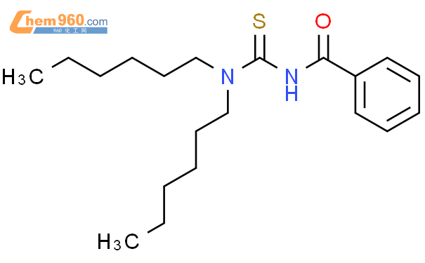 Benzamide, N-[(dihexylamino)thioxomethyl]-