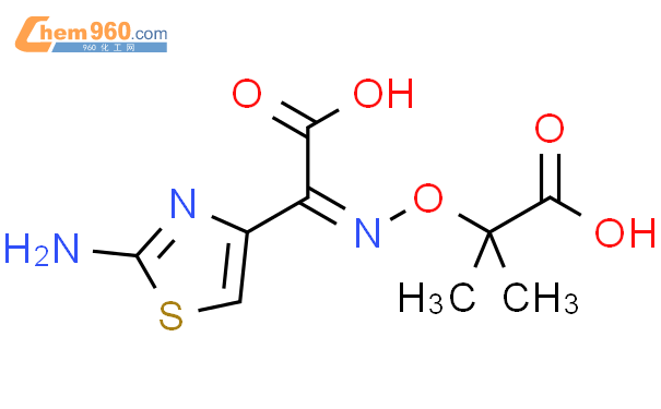 2-[(2-氨基噻唑-4-基)羧基亚甲基氨基氧基]-2-甲基丙酸