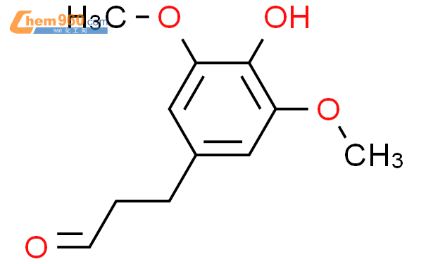 3-(4-羟基-3,5-二甲氧基-苯基)-丙醛