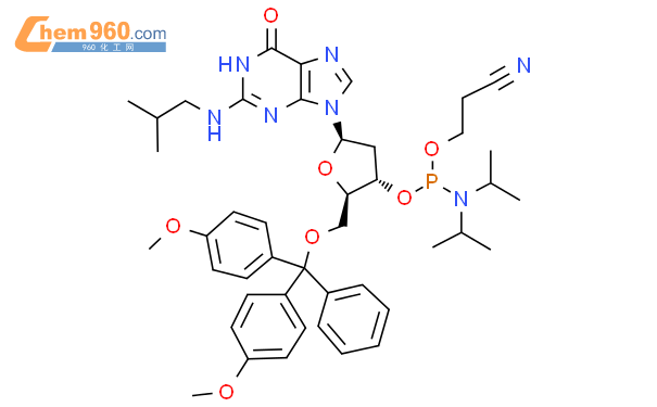 Guanosine O Bis Methoxyphenyl Phenylmethyl Deoxy